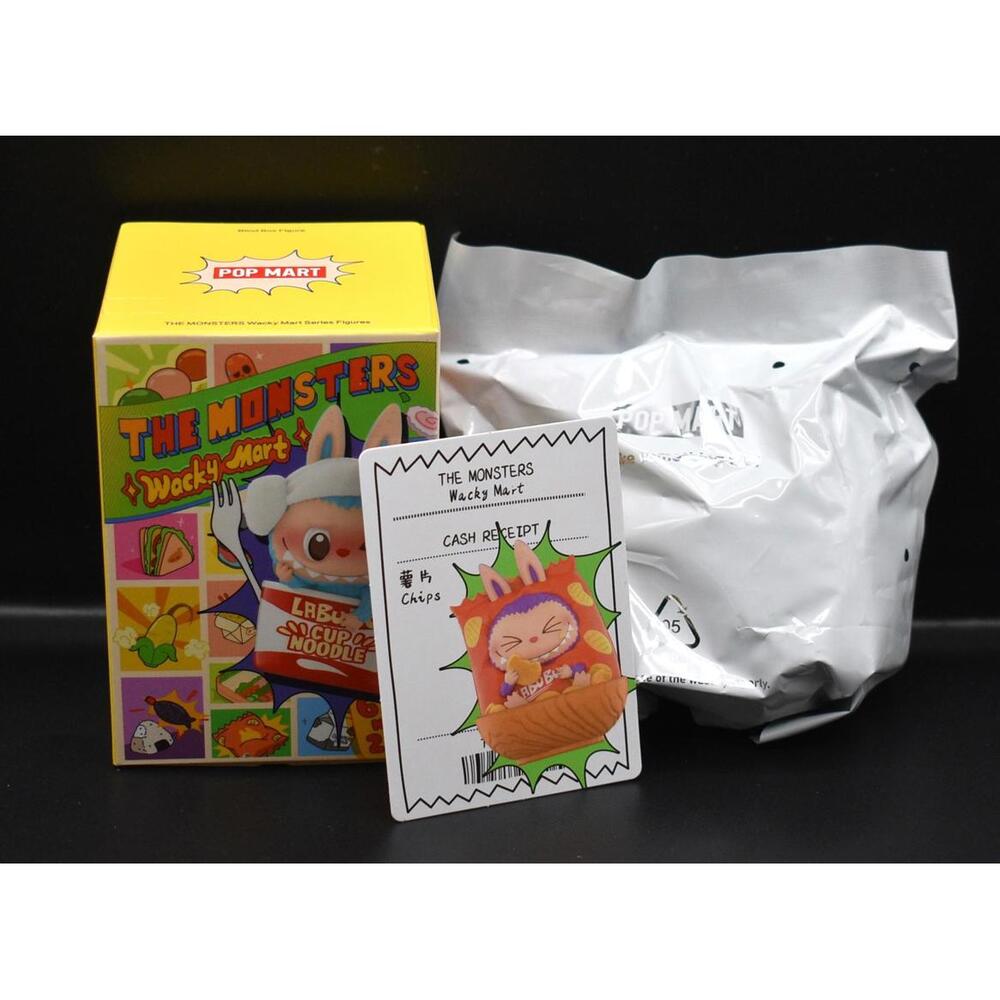 Pop Mart The Monsters Labubu Wacky Mart Chips Figure (A8)